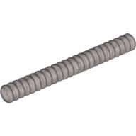 Lego hadička žebrovaná pr. 7mm, délka 8L, světle šedá lesklá (4141809, 4495203, 4495204)